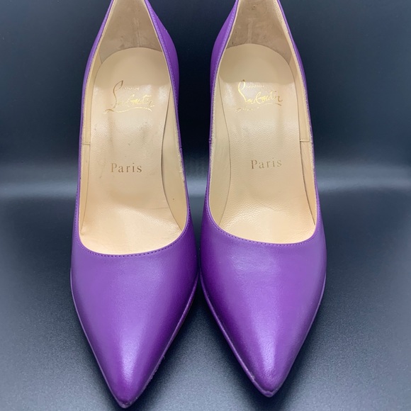 NIB Christian Louboutin Pigalle violet pump - Picture 3 of 7